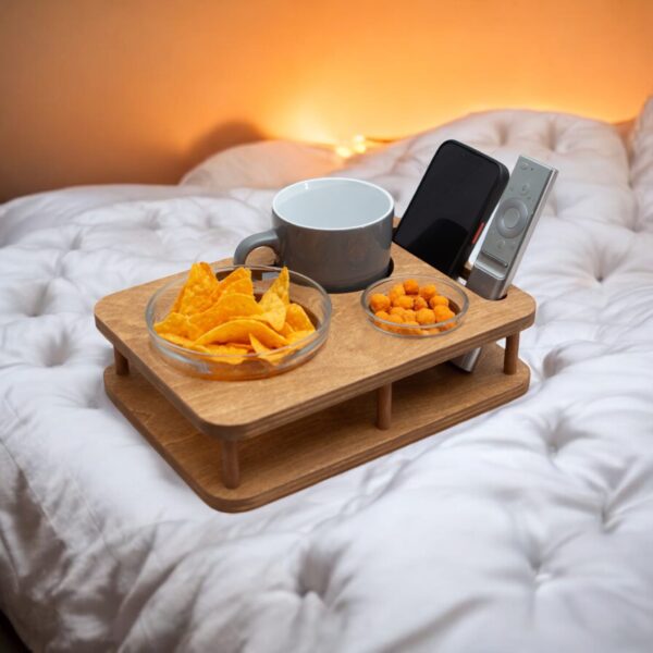 Couchbar YOLO | Snackbar Mini mit 2 Glasschalen – Bild 2